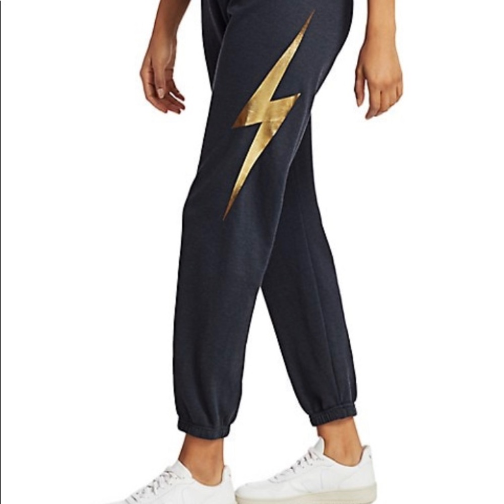 Aviator nation lightning bolt sweatpants